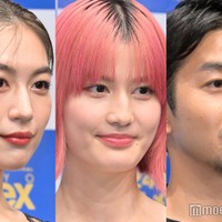 橋本愛、ピンク髪に大胆イメチェン 仲野太賀&木竜麻生とともに登場「感無量です」<熱のあとに> 画像