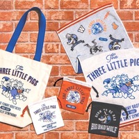東京ディズニーランド&シー、「三匹の子ぶた」の新グッズ 耳付きもこもこキャップやトートバッグなど 画像