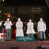 リトグリ、麻布台ヒルズで美声響かす クリスマスの予定も明かす 画像