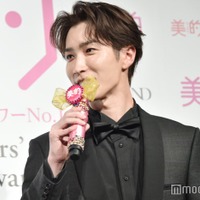 Snow Man渡辺翔太、授賞式でなかなか退場せず…「まだしゃべれますけど」 画像