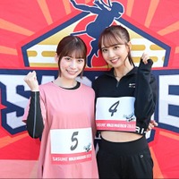 乃木坂46佐藤楓＆日向坂46東村芽依「SASUKE」新エリアに苦戦 挑戦心に反響続々「カッコいい」 画像