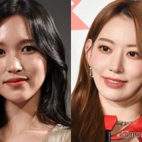 TWICEミナ、LE SSERAFIM・SAKURAから“贈り物”?お揃いニット帽に注目集まる「可愛すぎ」「最高に似合う」 画像