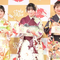 元人気子役の小林星蘭・鈴木梨央・谷花音、晴れ着姿で集結 10代ラストイヤーの抱負語る 画像