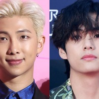 BTS・RM&V、軍服姿の2ショット公開 揃って最精鋭訓練兵の表彰受ける 画像