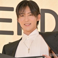 Snow Man目黒蓮、日本人男性初「FENDI」ジャパンブランドアンバサダー就任「鳥肌が立ちました」 画像