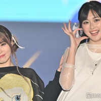 ゆうちゃみ＆ゆいちゃみ姉妹、腕組みランウェイ シースルーのリンクコーデが可愛い【TGC 和歌山 2024】 画像