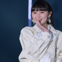 乃木坂46遠藤さくら、透け感ワンピで春オーラ全開 プレゼント投げ入れファンサービスも【TGC 2024 S／S】 画像