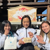 ホッケー女子日本代表“さくらジャパン”、パリ五輪の必勝祈願「1番の目標は金メダル獲得」 画像