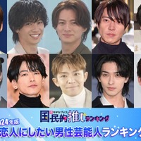 ＜2024年版＞読者が選ぶ「恋人にしたい男性芸能人」ランキングTOP20を発表【モデルプレス国民的推しランキング】 画像