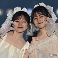 双子クリエイター・あみみゆちゃんねる、透け感チュールワンピでヘルシー肌見せ【関西コレクション 2024 S／S】 画像