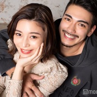 島袋聖南、夫・石倉ノア&息子との密着3ショット公開「素敵」「いい写真」の声 画像