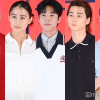 チェ・ジョンヒョプ＆山本美月ら表参道に集結「トミー ヒルフィガー」爽やかに着こなす 画像