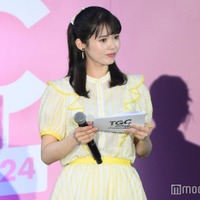 谷尻萌、サンド事務所社長との結婚後初の公の場 イエロードレス姿がキュート【TGC teen ICHINOSEKI 2024】 画像