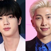 BTSジンが除隊 駆け付けたRMの行動が話題「感動」「メンバー愛感じる」 画像