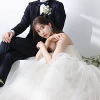 藤田みりあ、結婚発表 夫とのウェディングフォト公開 画像