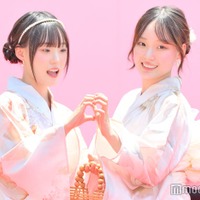 韓国人双子姉妹じゅんな＆ゆうな、キュートなポージングで魅了【GAKUSEI RUNWAY 2024 SPRING＆SUMMER】 画像