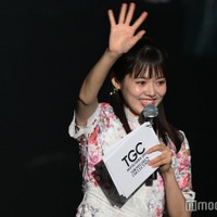 谷尻萌アナ、急遽ランウェイもノリノリ キュートな微笑み輝く【TGC松山2024】 画像