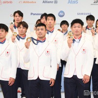 【パリ五輪】TEAM JAPAN帰国会見開催 メダリスト65人集結「勇気を与えられる姿だった」 画像