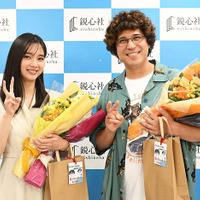 木村昴＆新川優愛、涙と笑顔でクランクアップ「昴さんじゃなかったらここまでこの現場を引っ張っていけなかった」【クラスメイトの女子、全員好きでした】 画像