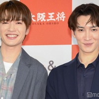 Snow Man深澤辰哉＆渡辺翔太、CM初共演決定「どうも男前です」息ぴったりトークで沸かす 画像