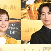 生田絵梨花＆山崎育三郎、ビール新CMで抜群コンビネーション「2人のハーモニーがピッタリ」デュエットに自画自賛 画像