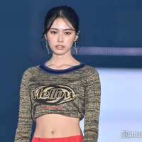 安斉星来、“超ミニ丈”トップスで美くびれ披露【GirlsAward 2024AW】 画像