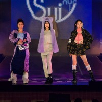 IS:SUE「ガルアワ」3人揃って初ランウェイ 美ウエスト＆美脚際立つ【GirlsAward 2024AW】 画像