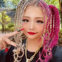 小学生ギャルモデルゆなち、ツートーンカラーのブレイズヘア公開「強めで可愛い」「盛れてる」の声 画像