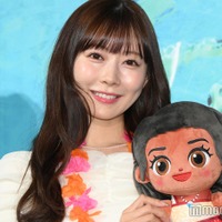 渡辺美優紀、オフショルから美肩チラリ 勇気をもらった作品告白【モアナと伝説の海2】 画像