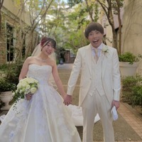 でか美ちゃん、夫・サツマカワRPGとの挙式ショット公開「幸せ溢れてる」「お似合い」と反響続々 画像