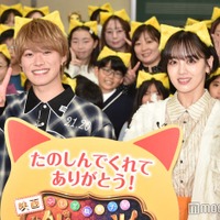 なにわ男子・大橋和也「大橋くんに好きになってもらうお菓子は?」子供からの質問に悶絶 伊原六花とサプライズ登場【ふしぎ駄菓子屋 銭天堂】 画像