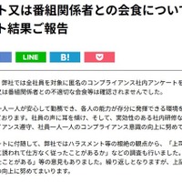 ニッポン放送「不適切な会食等は確認されませんでした」社内アンケート結果公表 画像