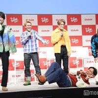SUPER EIGHT丸山隆平、会見中に珍行動「帰りたくな~い!」DAMアンバサダー就任で報道陣笑わせる 画像