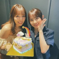 「モーニング娘。の絆」森戸知沙希、譜久村聖ソロデビューを祝うサプライズSHOTにファン大歓喜「ふくちぃ最高」 画像