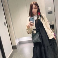 後藤真希、ふんわりワンピがキュートな私服コーデに絶賛の声「似合ってます」「髪の毛ツヤツヤ」 画像