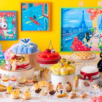 ヒルトン大阪で「リサとガスパール」コラボビュッフェ、絵本の世界観を表現したスイーツ約25種 画像