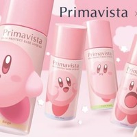 プリマヴィスタ、星のカービィとコラボ!「皮脂くずれ防止 UV50 EX」が数量限定発売 画像
