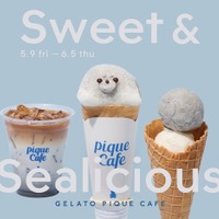 ジェラートピケカフェ、“あざらしクレープ”など初夏の限定スイーツ3種登場 画像