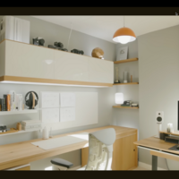 【デスクツアー】理想のドローイング用デスクをDIY、米クリエイティブディレクターのホームオフィス 画像