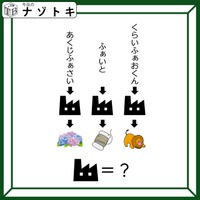 クイズです!イラストが変化するときの「法則」を考えよう!【難易度LV3.・中辛】 画像