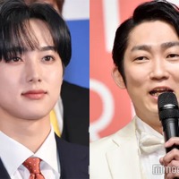 ノンスタ石田明、INIライブ鑑賞 “家族ぐるみで交流”尾崎匠海とINIポーズで2ショット「素敵な関係」「親子みたい」の声 画像