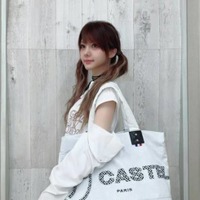 田中れいな、ほっそり美腕チラリのホワイトコーデに「ほんまスタイル良すぎて」「似合ってます」の声 画像