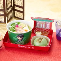 USJ「薬屋のひとりごと」フード&グッズ公開 猫猫の“緑冷麺”や壬氏カラーの爽やかドリンク登場 画像
