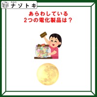 クイズです！「あらわしている電化製品は？」答えは二つあるよ！！【難易度LV２.・甘口】 画像