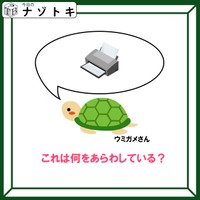 クイズです!このウミガメが「言っていること」はナニ?【難易度LV3.・中辛】 画像
