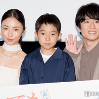 MEGUMI、美デコルテ輝くキャミドレスで登場 風間俊介のクランクイン前の行動に感銘「やべえって思いました」 画像