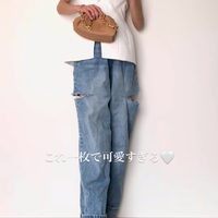 着飾りたい日に頼れる【ZARA】。モード服は×デニムの着こなしでもっと身近に【40代の毎日コーデ】 画像
