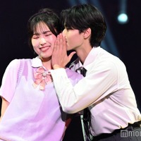 「今日好き」“たくはる”林田拓也&村谷はるなカップル、至近距離で耳打ち 会場歓声【オキコレ2025】 画像