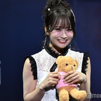 「ノブロックTV」で話題・森脇梨々夏、美脚披露 胸キュン投げキスで沸かす【オキコレ2025】 画像