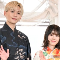 福本莉子&八木勇征ら、浴衣姿で集結 共演者が八木の肉体美に驚き「“胸筋!”と思って…」【隣のステラ】 画像